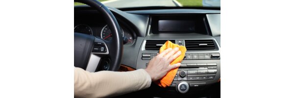 Car interior cleaning