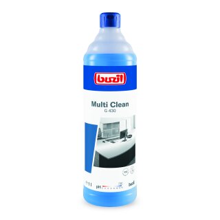 Buzil G430 Multi-Clean 33.6 oz / 1 L Alkaline active cleaner