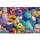 Cotton Jersey Fabric Monsters Inc. Digital Print colourful